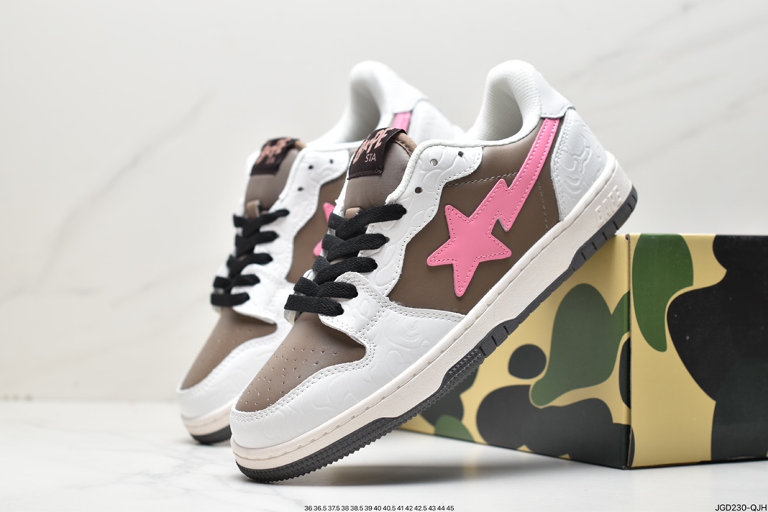 Harajuku trend brand A Bathing Ape in Japan BAPE Sk8 Sta Low SK8 series low-top sneakers