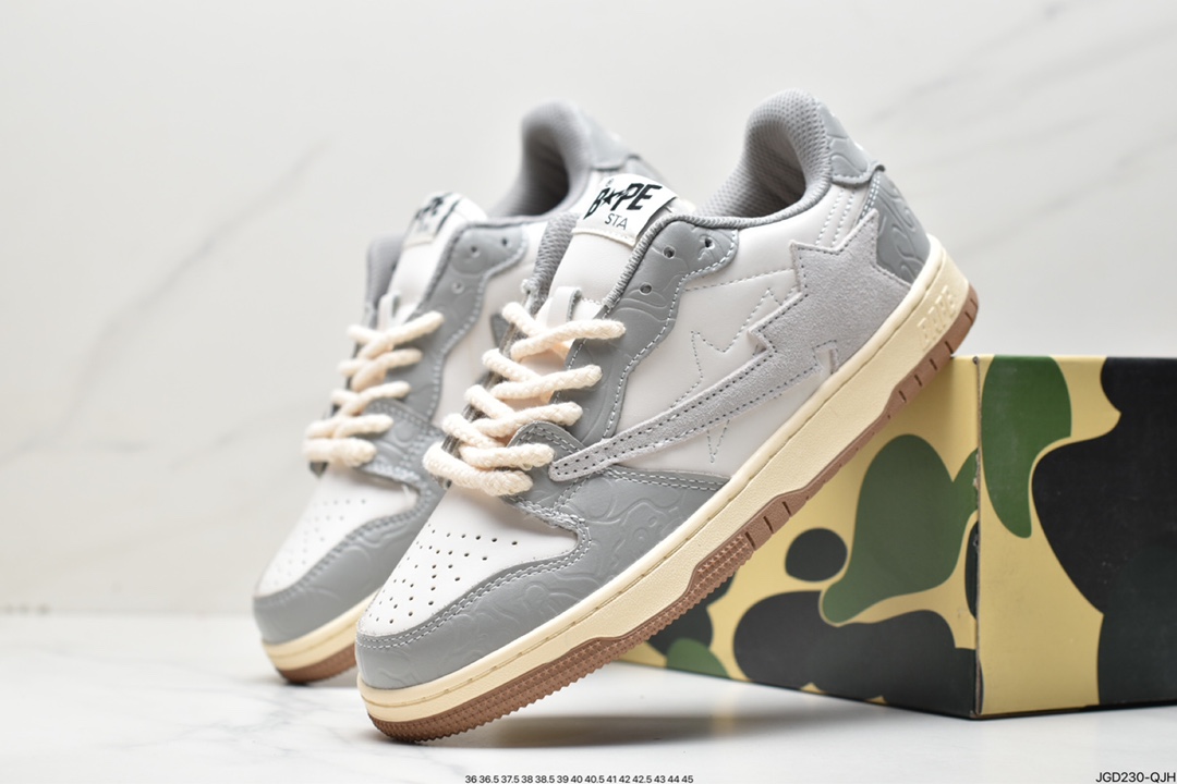 Harajuku trend brand A Bathing Ape in Japan BAPE Sk8 Sta Low SK8 series low-top sneakers