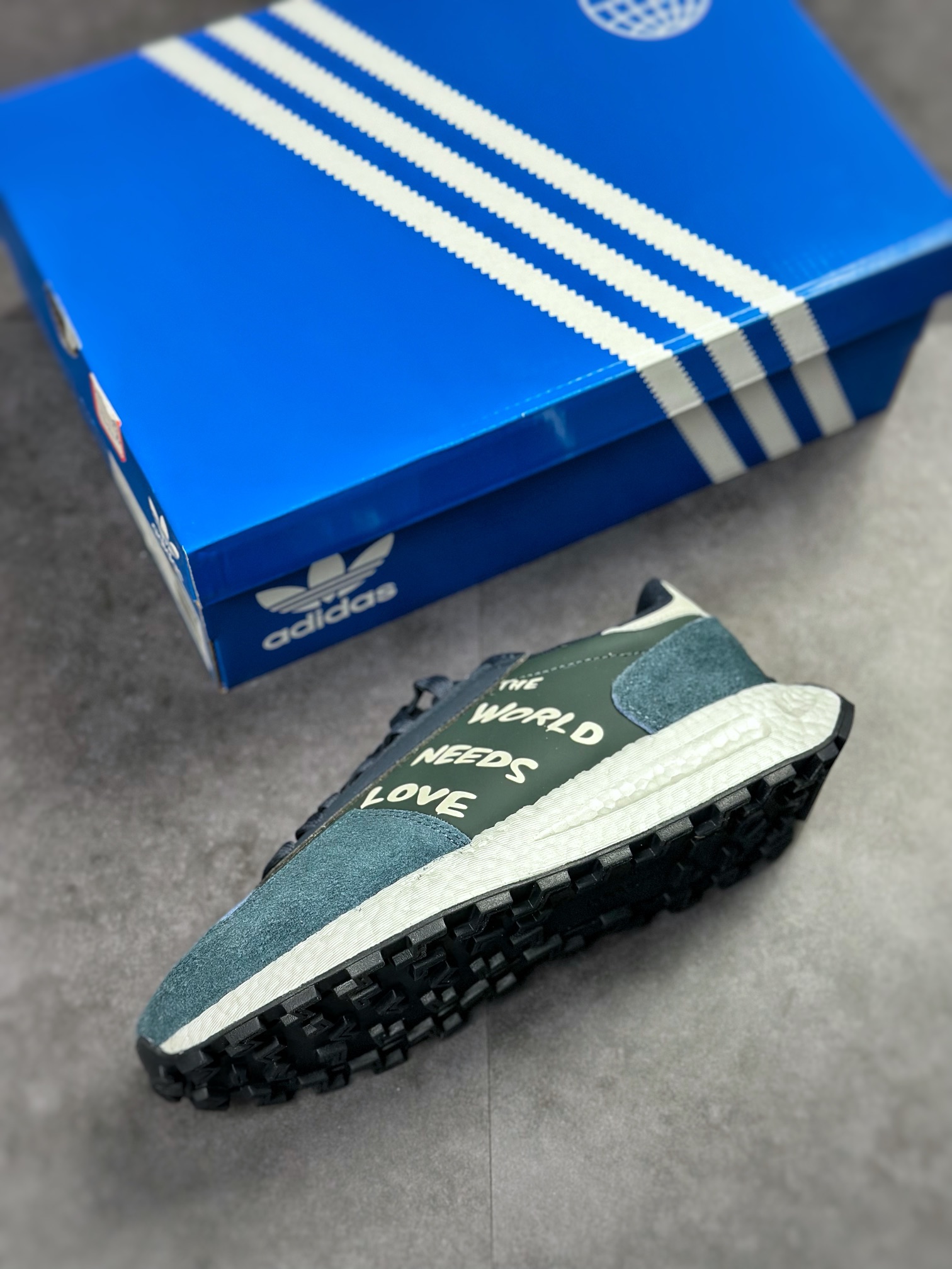 adidas Racing E5 Boost Prototype speed light retro series GW1355