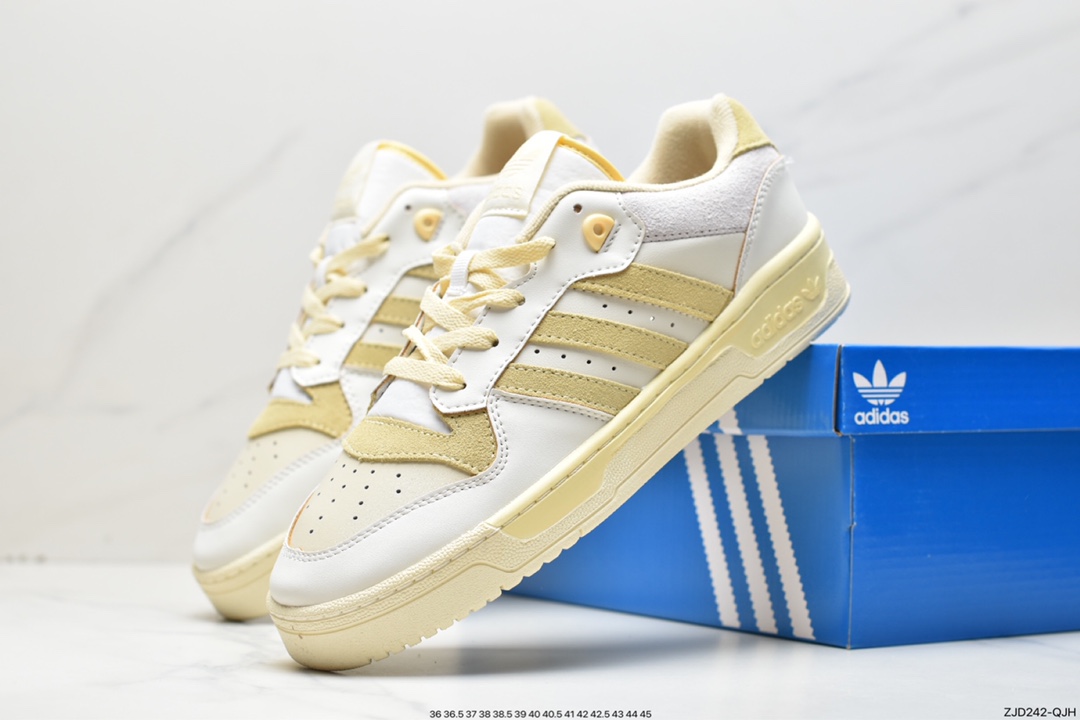 Overseas channel version original box original label Adidas Rivalry Low clover FY7430