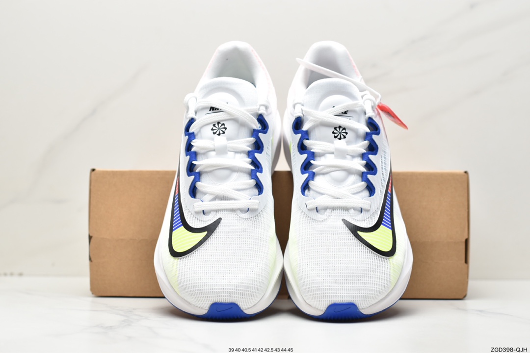 290 纯原Nk Zoom Fly 5超轻跑步鞋 REACT 泡棉搭配碳纤维板  DX1599-100