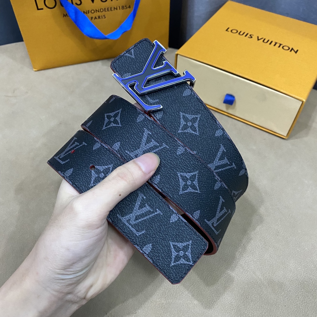 1:1 Replica Wholesale
 Louis Vuitton Belts Calfskin Cowhide