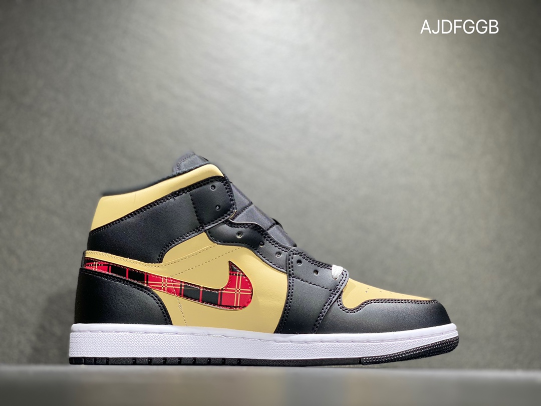 260 Nike AIR JORDAN 1 mid AJ1 乔丹中帮篮球鞋DZ5329-003
