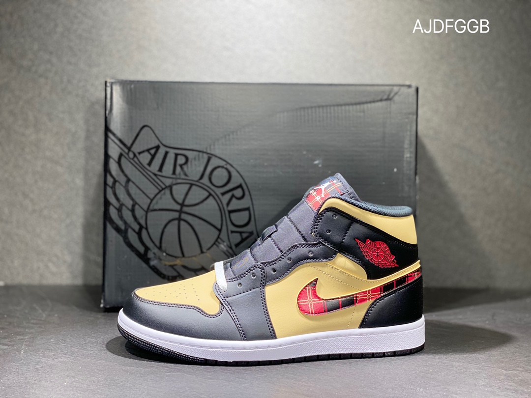 260 Nike AIR JORDAN 1 mid AJ1 乔丹中帮篮球鞋DZ5329-003