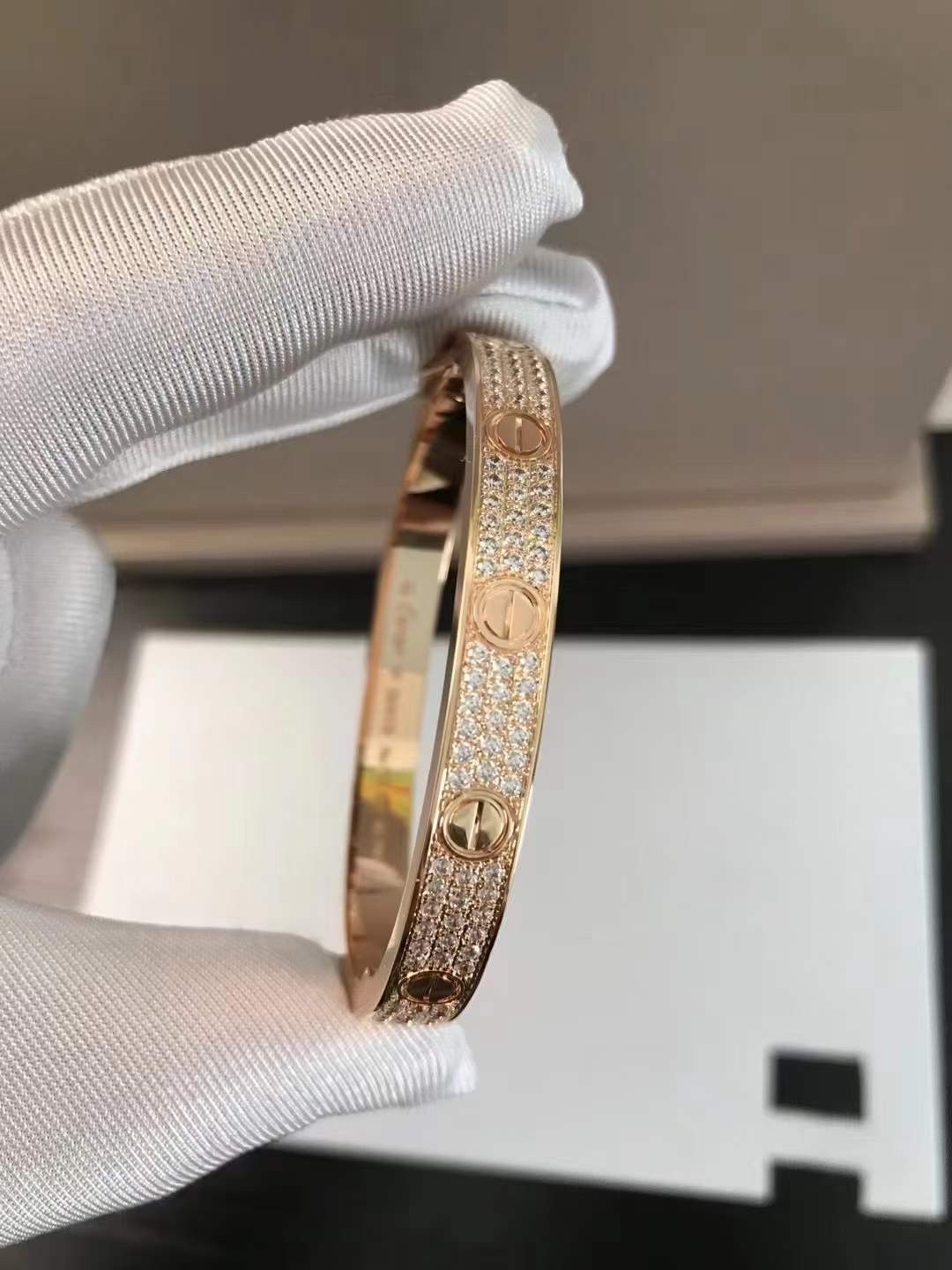 Cartier Cartier/卡地亚 款宽版满天星手镯