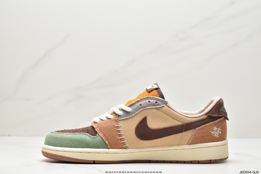 160 NBA锡安·威廉姆森/Zion Williamson x Air Jordan 1 Low OG”Voodoo”AJ1乔丹一代 DZ7292-200