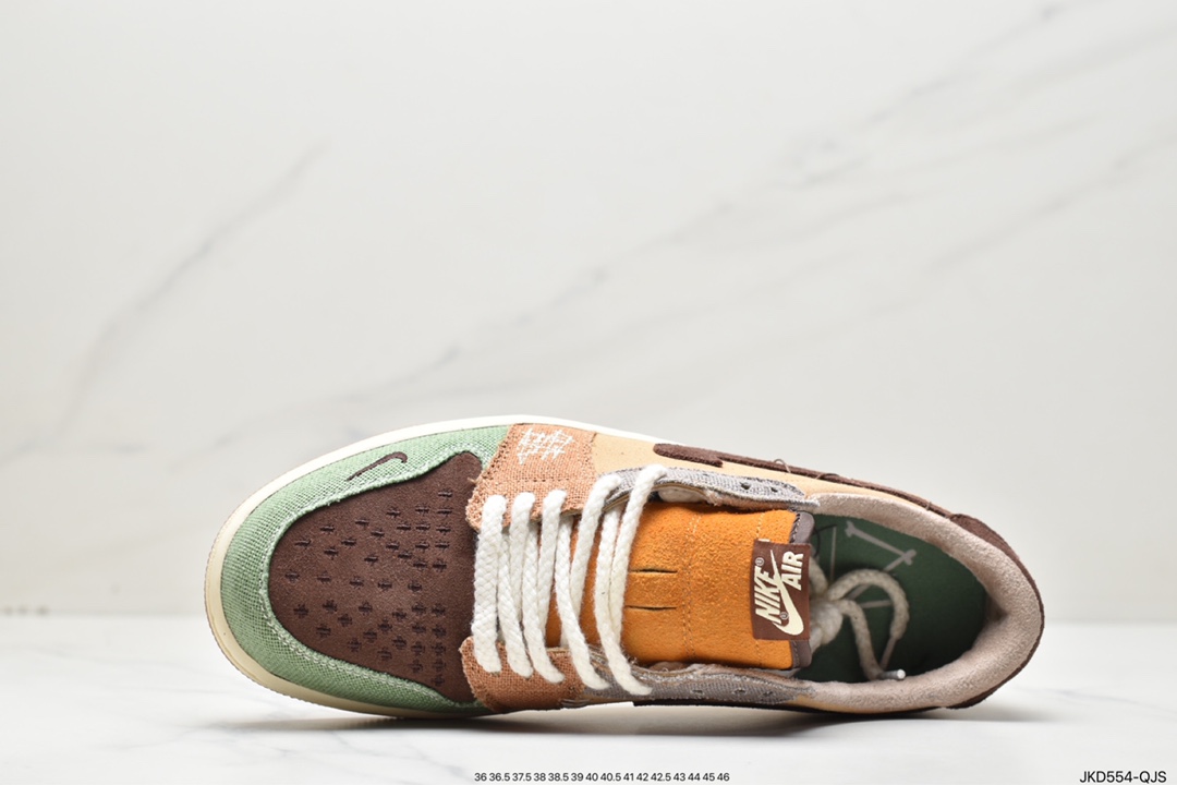 160 NBA锡安·威廉姆森/Zion Williamson x Air Jordan 1 Low OG”Voodoo”AJ1乔丹一代 DZ7292-200