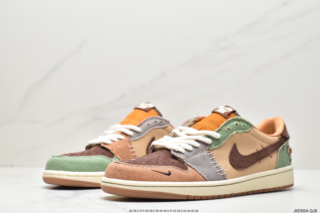 160 NBA锡安·威廉姆森/Zion Williamson x Air Jordan 1 Low OG”Voodoo”AJ1乔丹一代 DZ7292-200