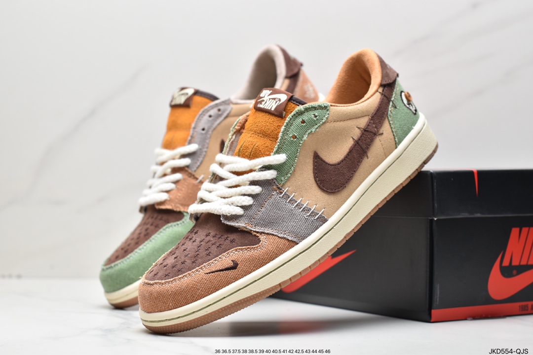 160 NBA锡安·威廉姆森/Zion Williamson x Air Jordan 1 Low OG”Voodoo”AJ1乔丹一代 DZ7292-200