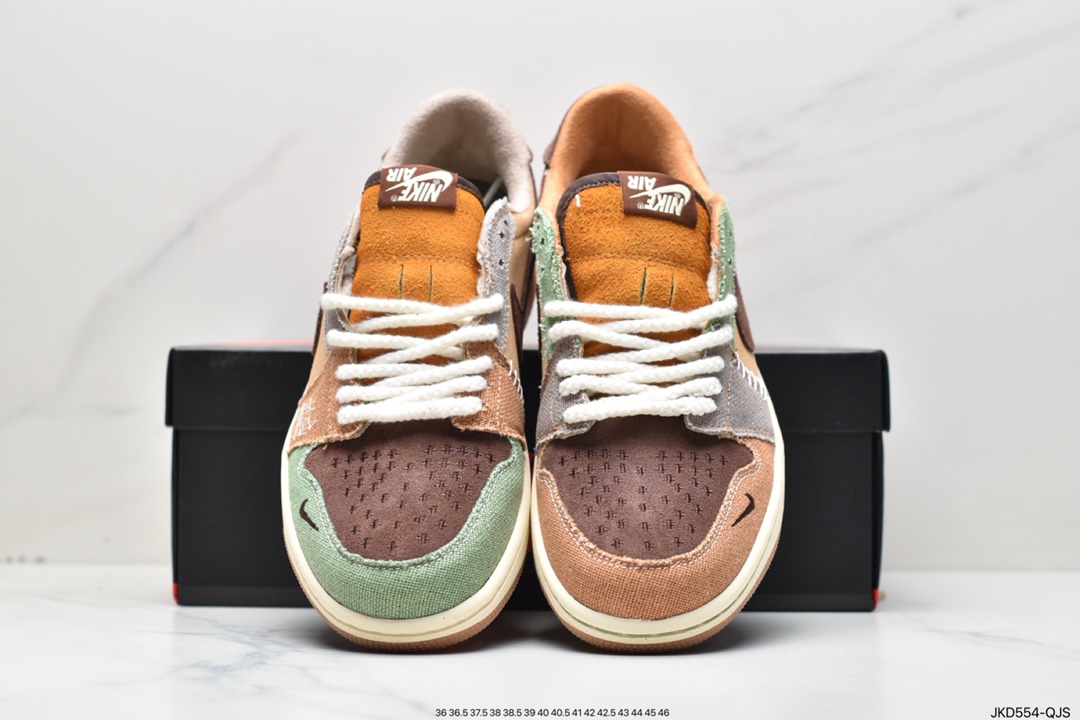160 NBA锡安·威廉姆森/Zion Williamson x Air Jordan 1 Low OG”Voodoo”AJ1乔丹一代 DZ7292-200