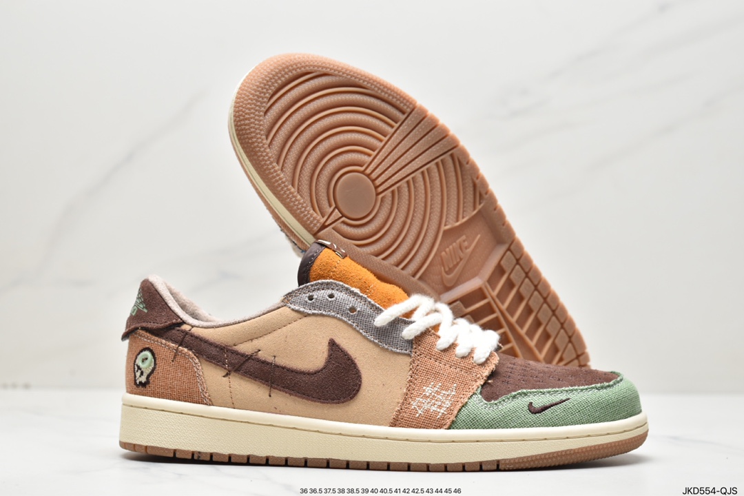 160 NBA锡安·威廉姆森/Zion Williamson x Air Jordan 1 Low OG”Voodoo”AJ1乔丹一代 DZ7292-200