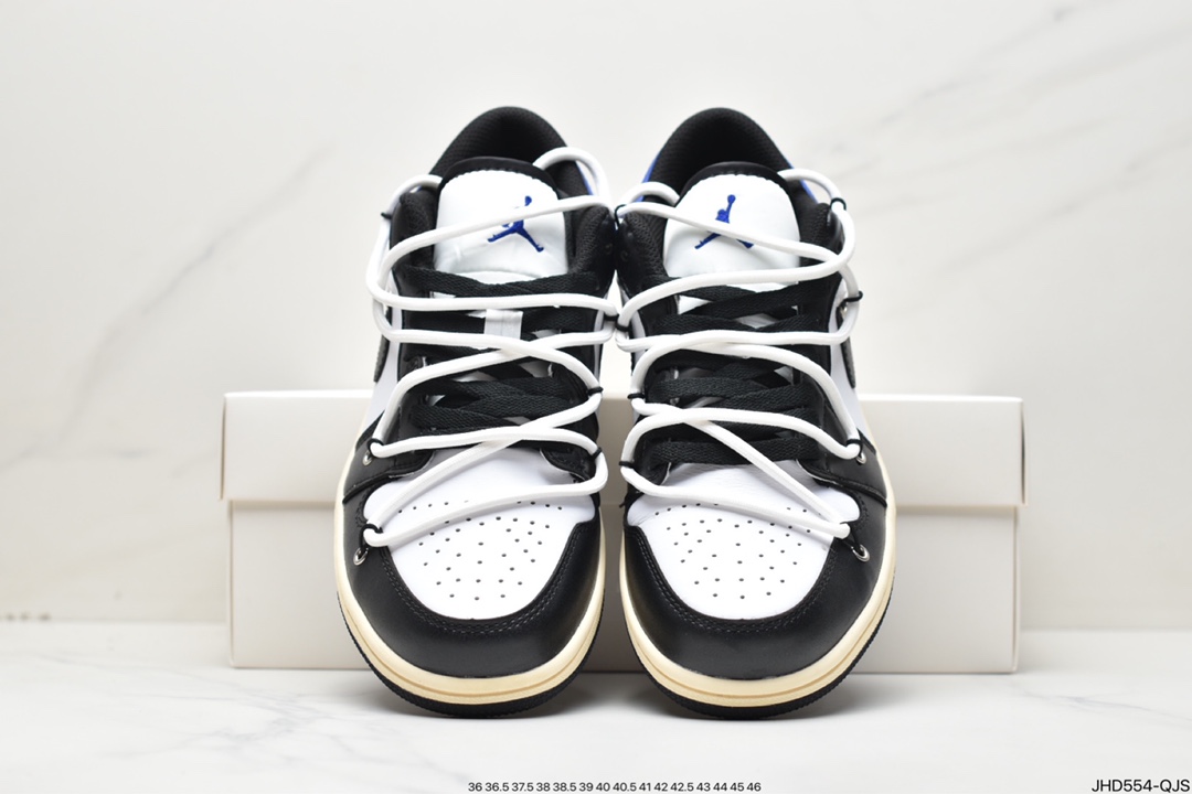 190 Air Jordan AJ1 Low 解构绑带 DW7866-888