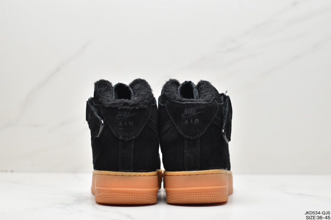 160 耐克Nike Air Force 1 Low 空军一号中帮加绒 334031-611