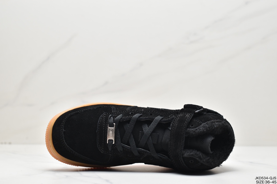 160 耐克Nike Air Force 1 Low 空军一号中帮加绒 334031-611