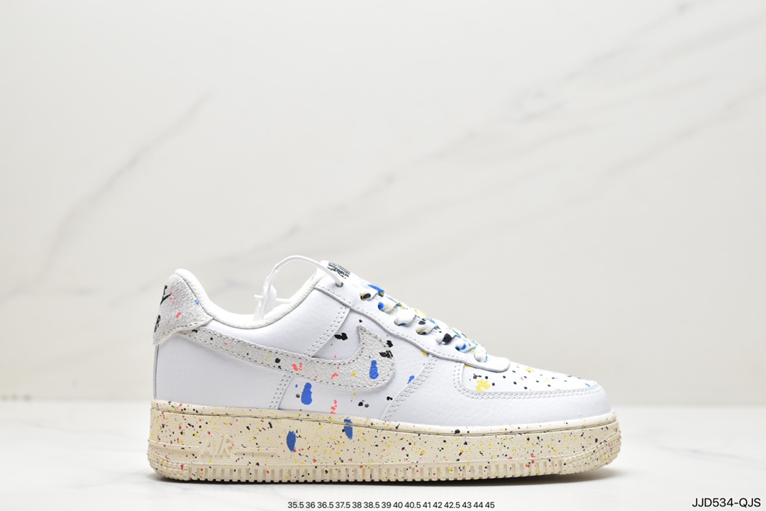 130 全新 Air Force 1’07”Paint Splatter”空军一号CZ0339-001