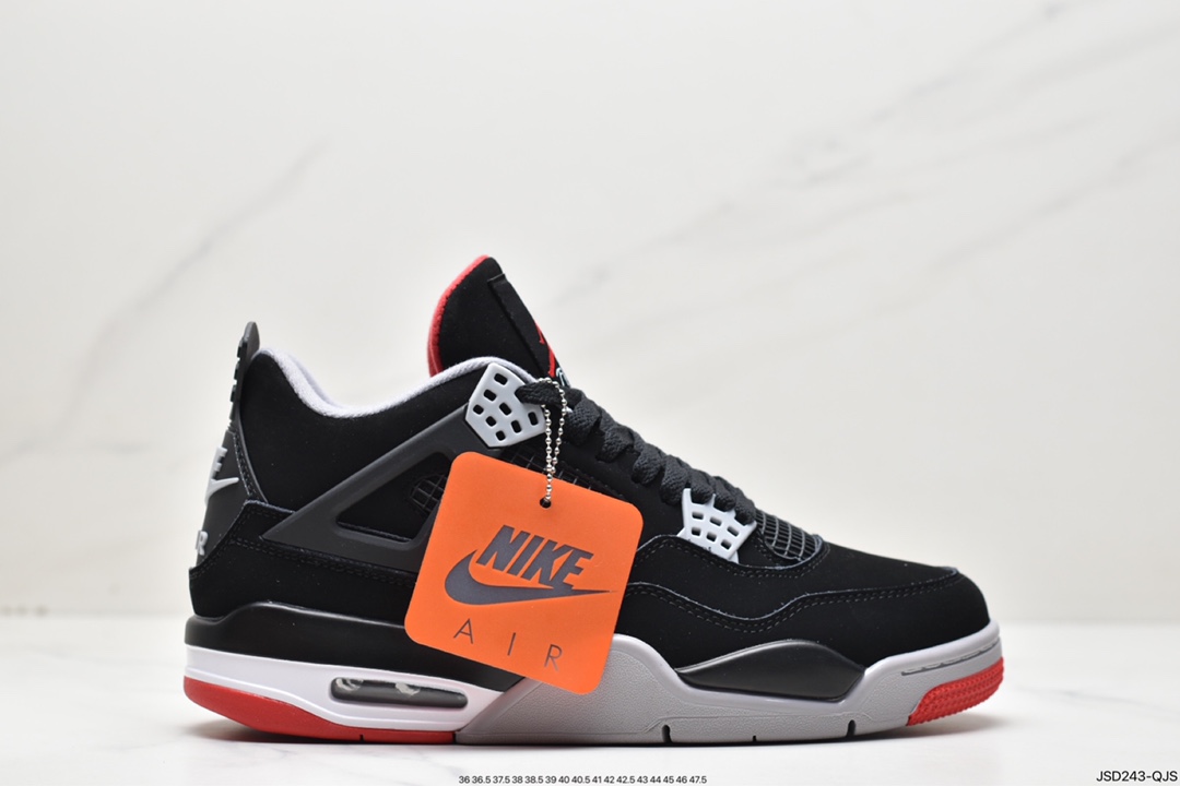 200 耐克Nike Air Jordan 4 Retro OG迈克尔·乔丹AJ4代中帮308497-060