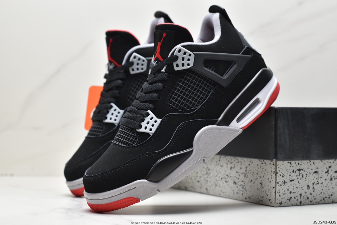 200 耐克Nike Air Jordan 4 Retro OG迈克尔·乔丹AJ4代中帮308497-060