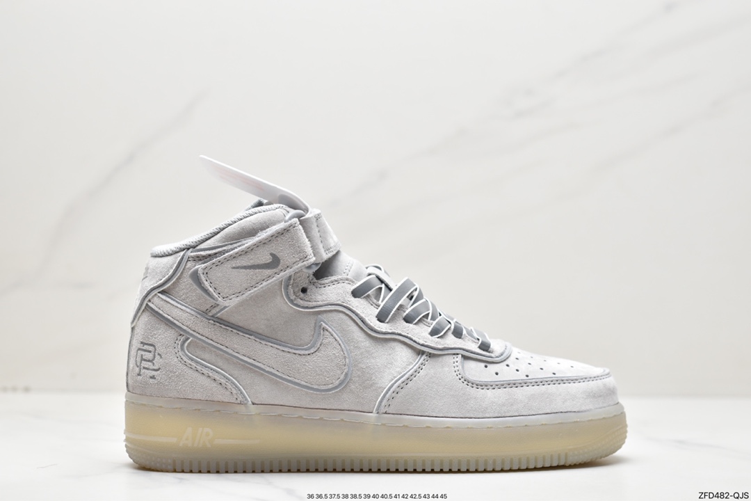 280 纯原版本 卫冕冠军联名款 空军中邦 Air Force 1 MID x Reigning Champ GB1228-185