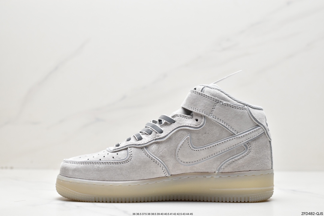280 纯原版本 卫冕冠军联名款 空军中邦 Air Force 1 MID x Reigning Champ GB1228-185