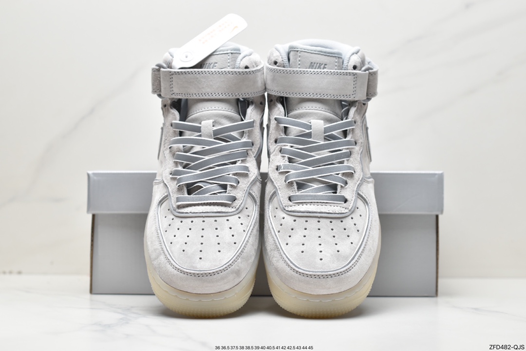 280 纯原版本 卫冕冠军联名款 空军中邦 Air Force 1 MID x Reigning Champ GB1228-185