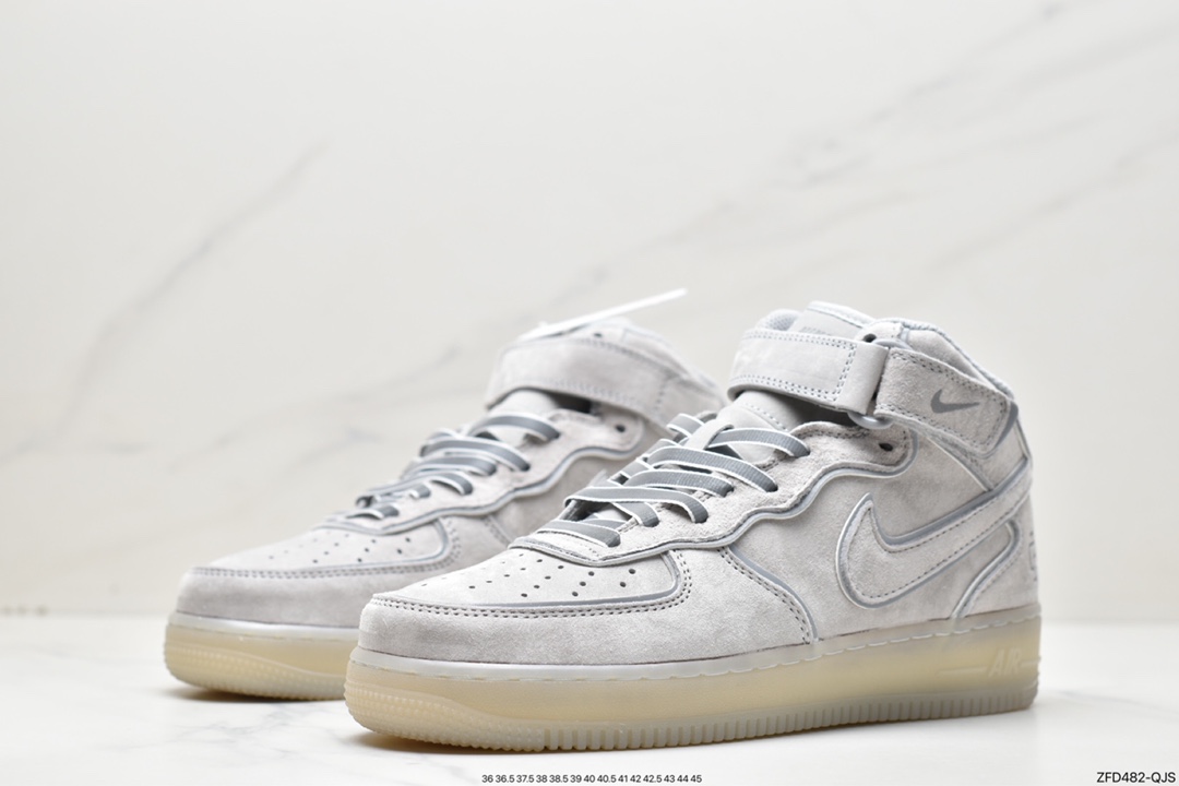 280 纯原版本 卫冕冠军联名款 空军中邦 Air Force 1 MID x Reigning Champ GB1228-185