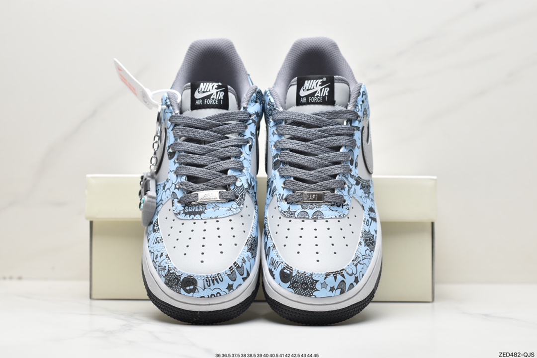 260 耐克Nike Air Force 1’07”White/Purple Viotech”x 联名空军一号ZG0088-882