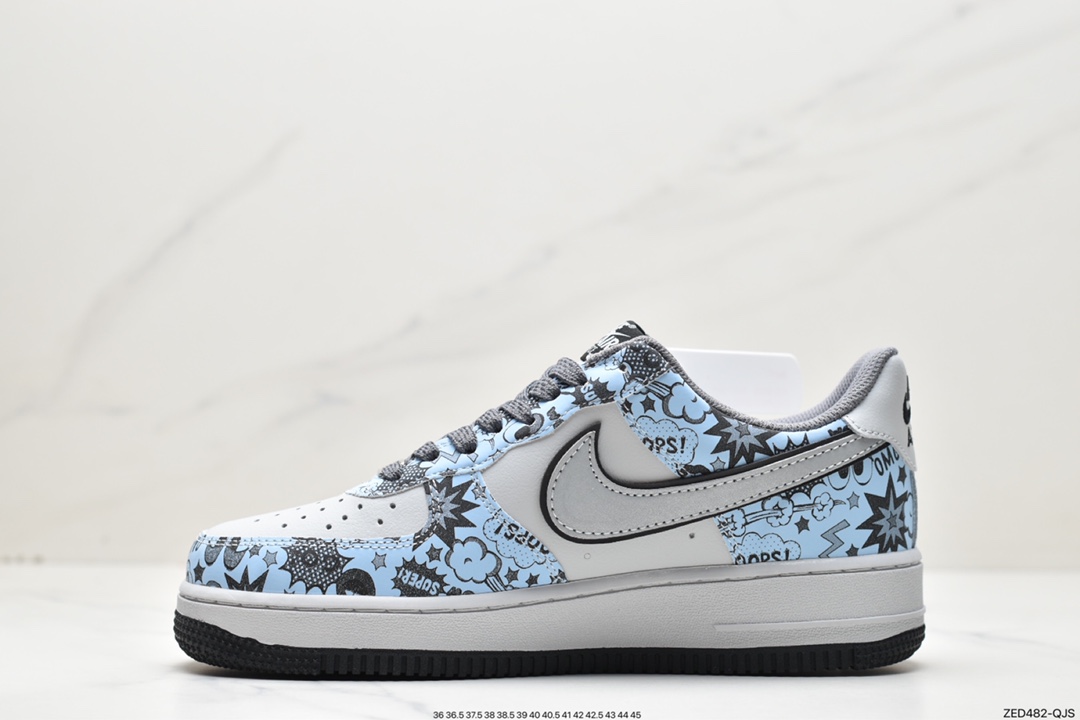 260 耐克Nike Air Force 1’07”White/Purple Viotech”x 联名空军一号ZG0088-882