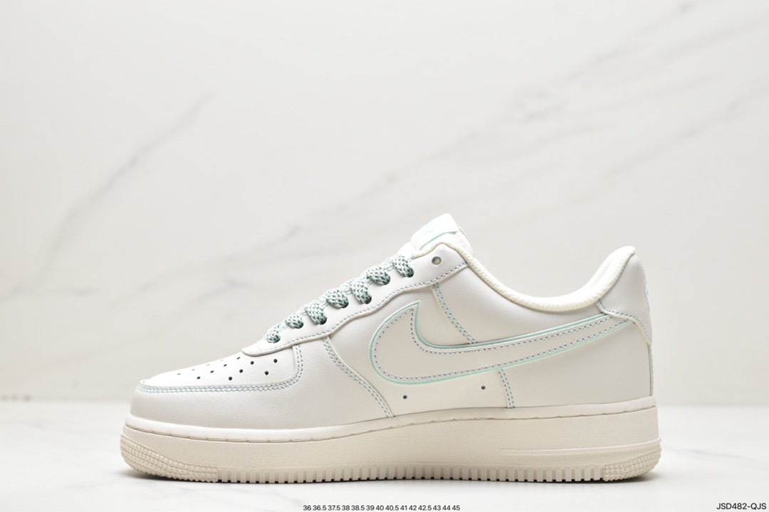200  Air Force 1'07 Low”Milk White/Mint”空军一号经典低帮板鞋315122-707