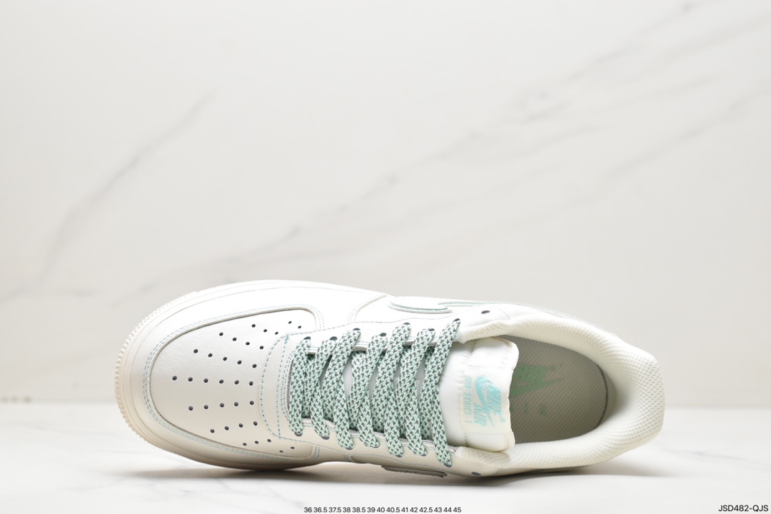 200  Air Force 1'07 Low”Milk White/Mint”空军一号经典低帮板鞋315122-707