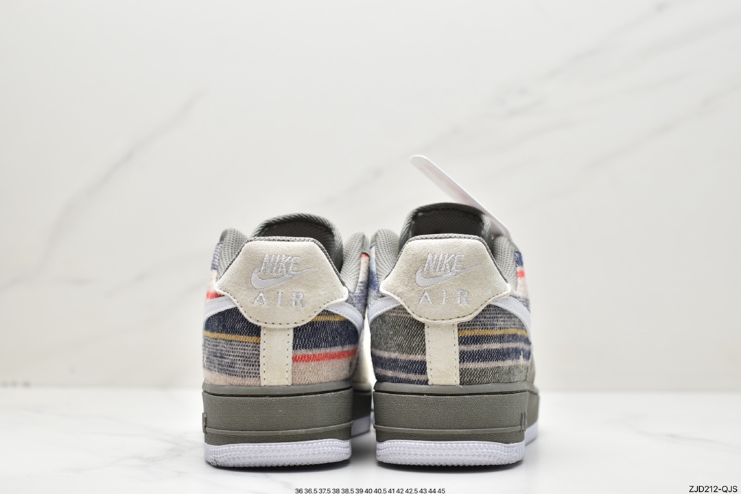 240 Nike Air Force 1'07 Low ”cardigan” 羊毛衫休闲板鞋 CW1188-222