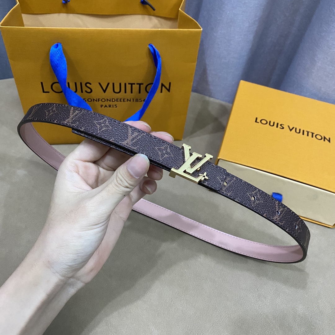 Louis Vuitton Belts Women Calfskin Cowhide