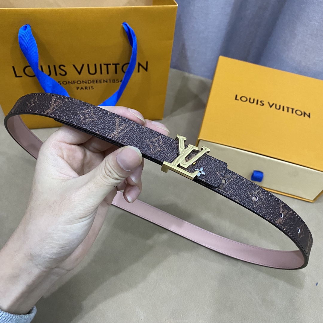 Louis Vuitton Belts Women Calfskin Cowhide