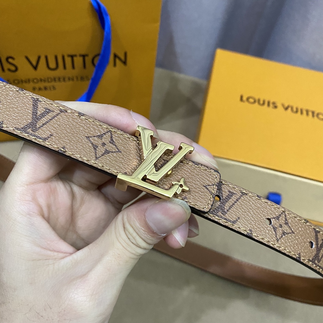 Louis Vuitton Belts Women Calfskin Cowhide