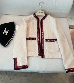 Celine AAAAA+ Clothing Coats & Jackets Weave Wool Spring Collection