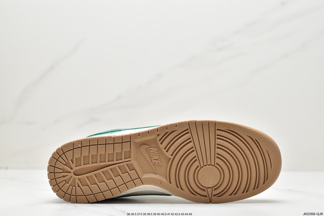 160 Nike Dunk Low “Green and Gold” 白绿金 FB7173-131