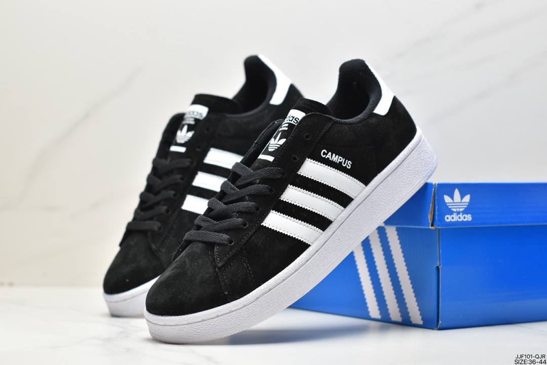 Adidas Originals Campus College Series Bread Style Classic Retro Low Top Versatile Casual Sports Shoes