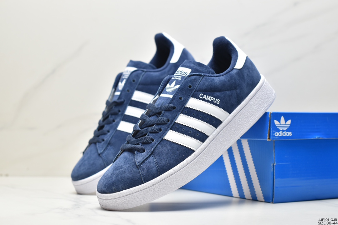 Adidas Originals Campus College Series Bread Style Classic Retro Low Top Versatile Casual Sports Shoes