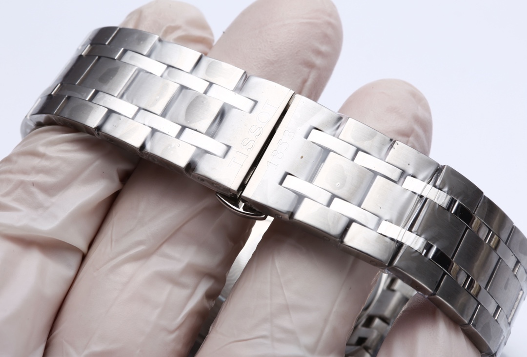 TISSOTITSOT Drew Series Couple Watch with White Steel and Sapphire Glass Mirror - 图片 8