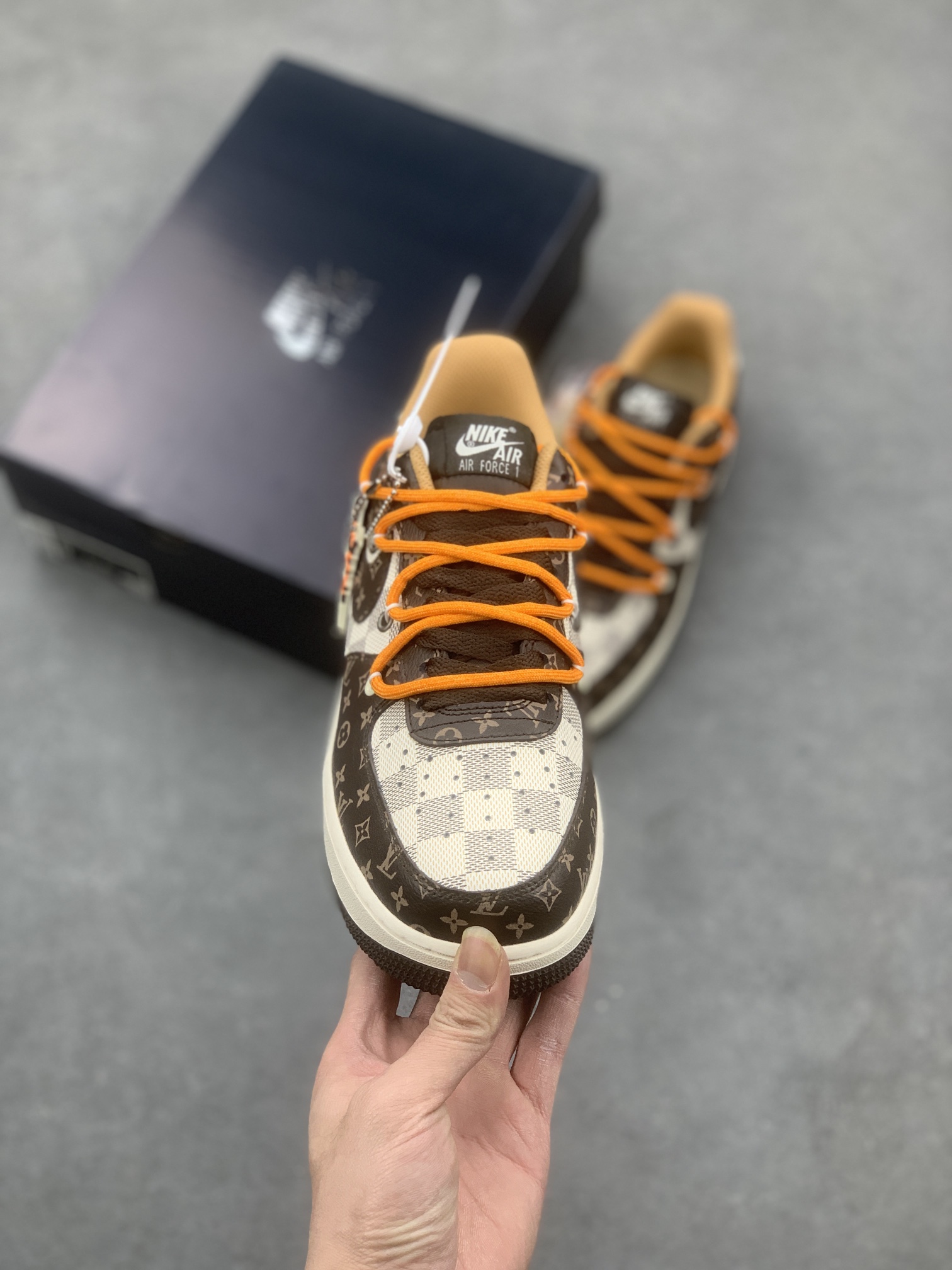 Nike Air Force 1 '07 Custom Louis Vuitton Sneakers - Limited Edition 3 i1671439671 3143 1