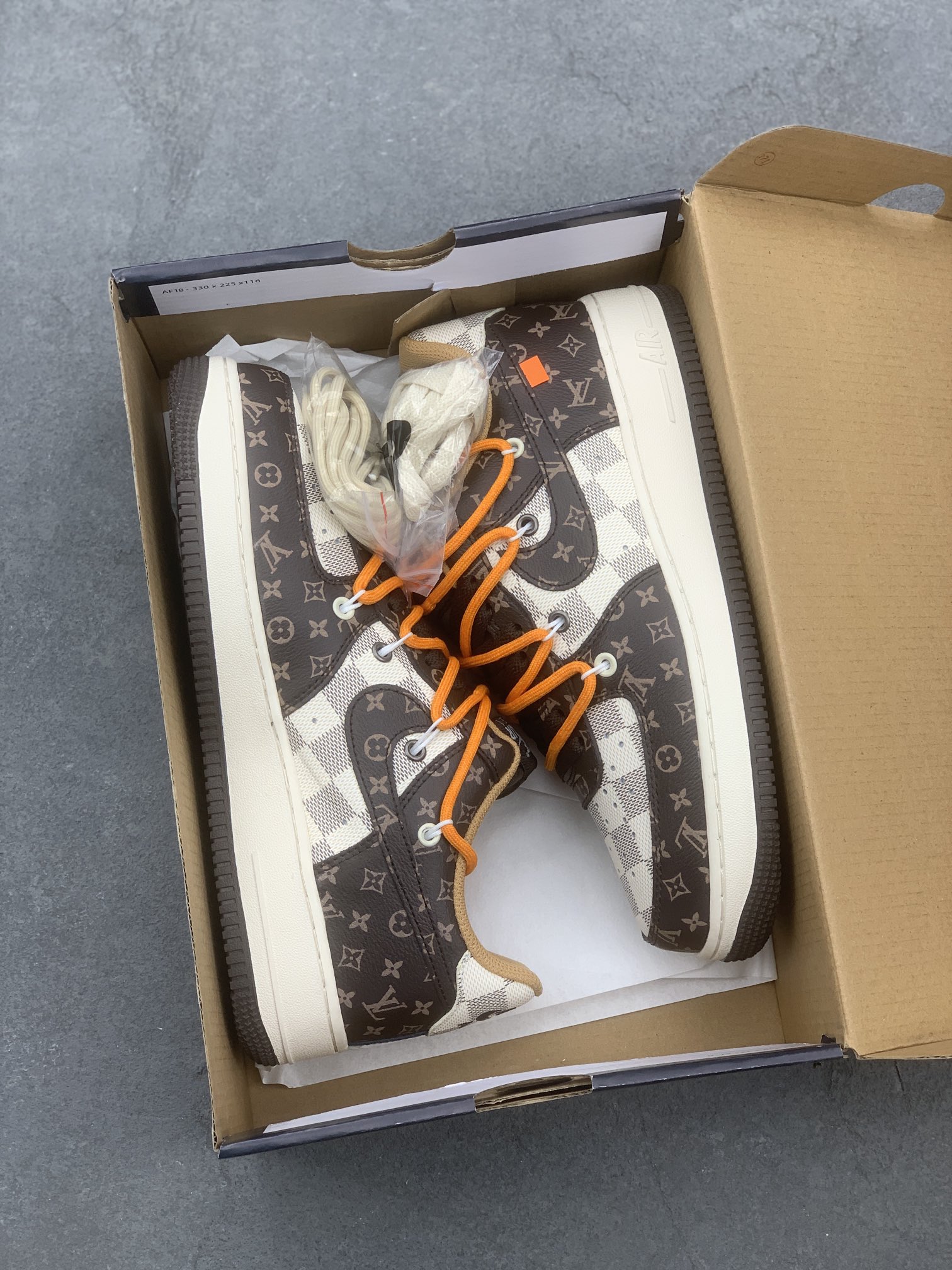 Nike Air Force 1 '07 Custom Louis Vuitton Sneakers - Limited Edition 10 i1671439671 4938 8