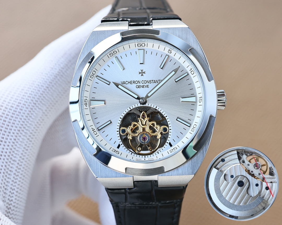 650。江诗丹顿-Vacheron Constantin‼️纵横四海大飞轮 精品男士腕表🌹🌹🌹尊贵大气,绅士风范,卓越品质,热卖全城。采用全自动机械机芯,顶级316精钢表壳表带,矿物质超强镜面,尺寸42🔥顶级出品 精品不断🔥