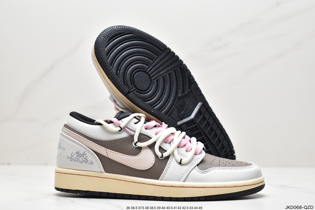 160 Air Jordan 1 Low 解构抽绳低帮 AJ1乔1低帮休闲板鞋553558-062