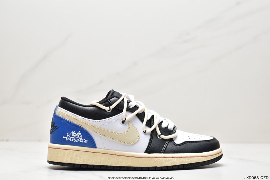 160 Air Jordan 1 Low 解构抽绳低帮 AJ1乔1低帮休闲板鞋553558-062