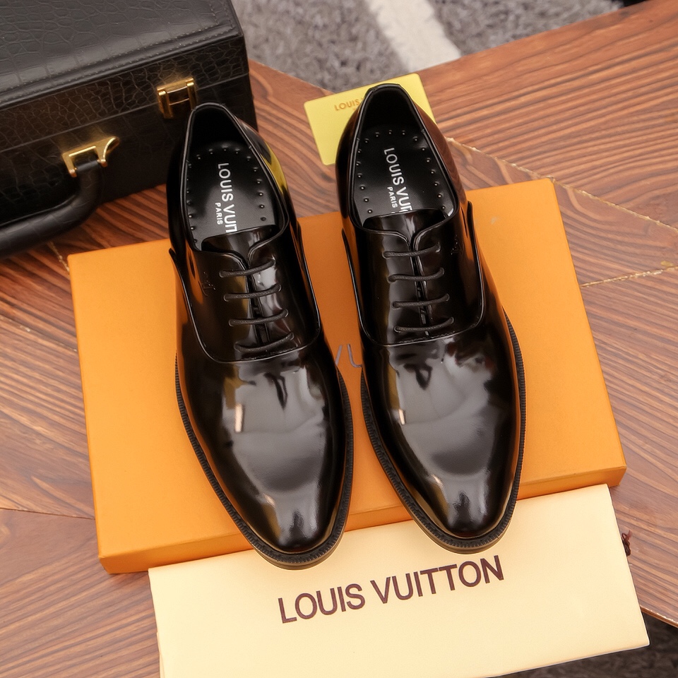 [LV] 2022 zapatos formales de negocios de gama alta estilo noble y elegante, practicidad y estilo y
