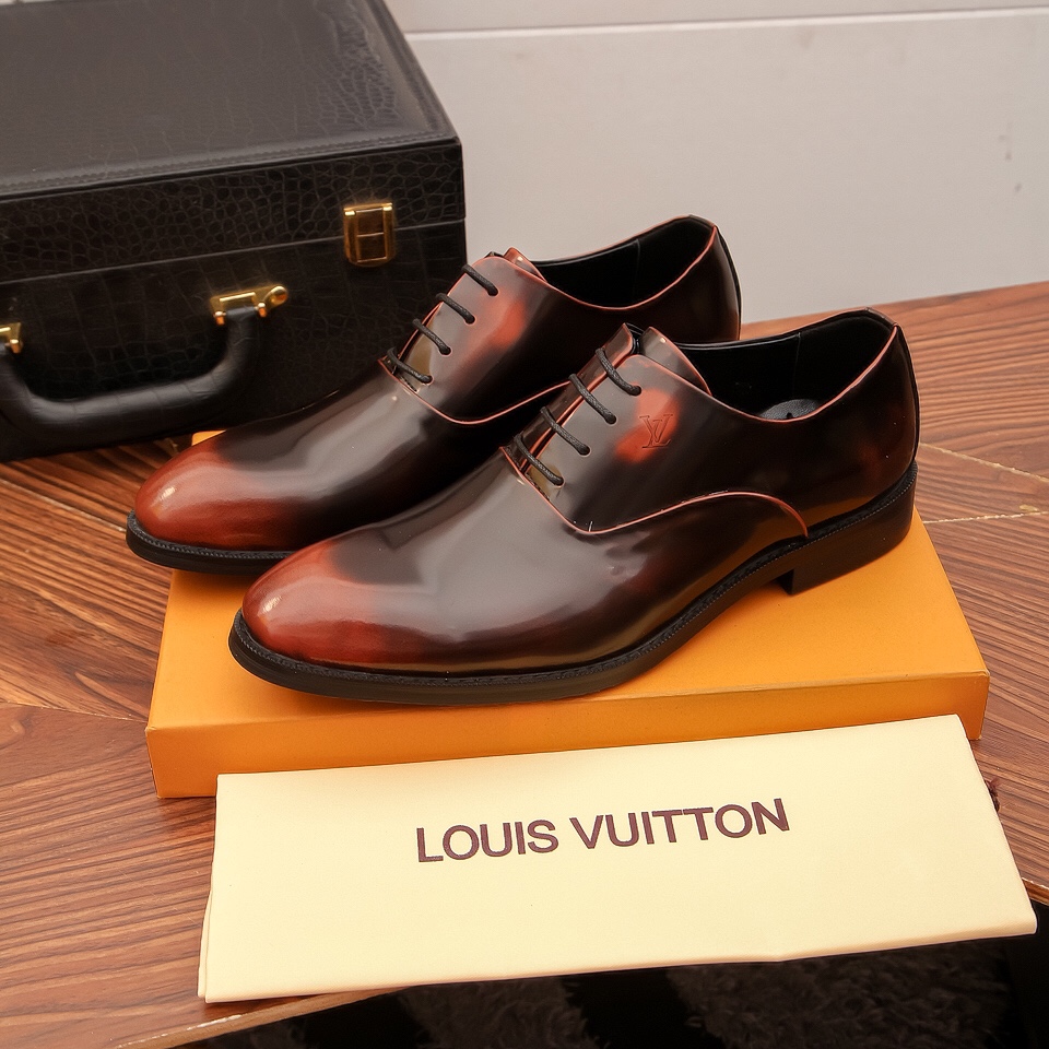 [LV] 2022 zapatos formales de negocios de gama alta estilo noble y elegante, practicidad y estilo y