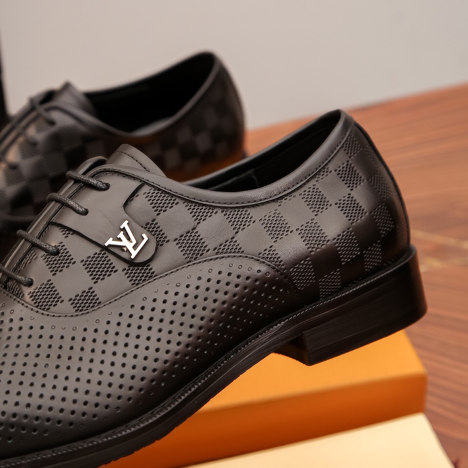 [LV] 2022 zapatos formales de negocios de gama alta estilo noble y elegante, practicidad y estilo y 