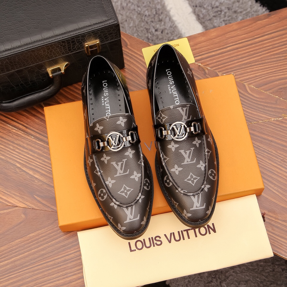 [LV] 2022 zapatos formales de negocios de gama alta estilo noble y elegante, practicidad y estilo y