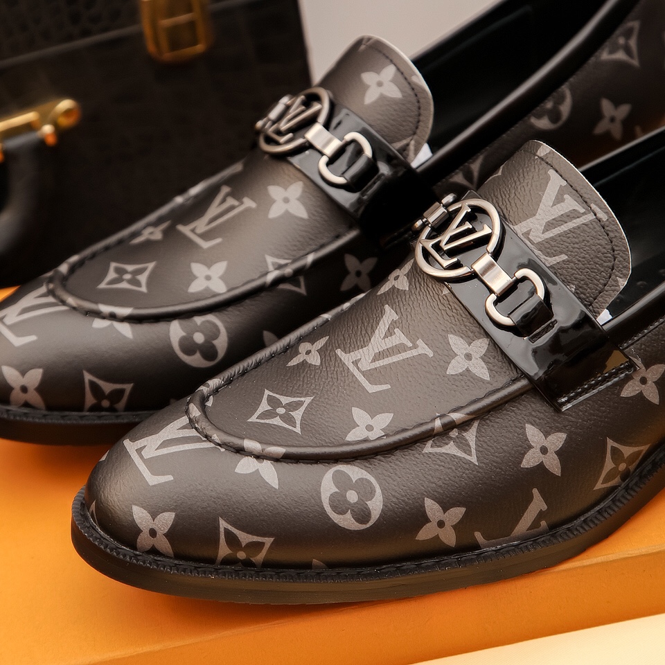 [LV] 2022 zapatos formales de negocios de gama alta estilo noble y elegante, practicidad y estilo y 