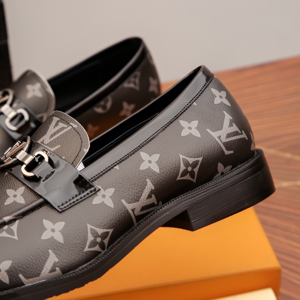 [LV] 2022 zapatos formales de negocios de gama alta estilo noble y elegante, practicidad y estilo y 