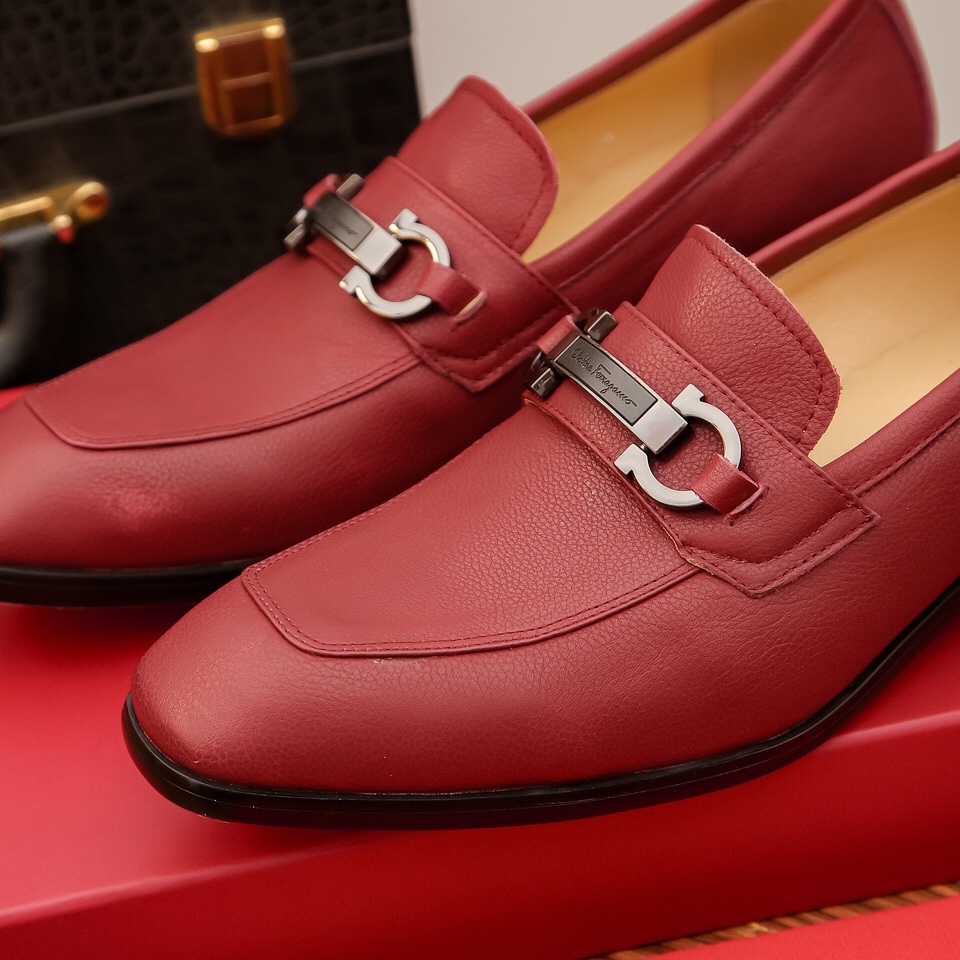 [Ferragamo / Philagram cortina] contrarrestar los últimos modelos de la original importado borde abi